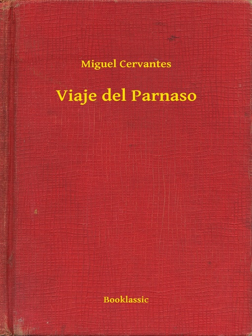 Cover image for Viaje del Parnaso